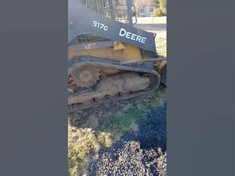 skid steer tracks frozen|frozen tracks overnight.